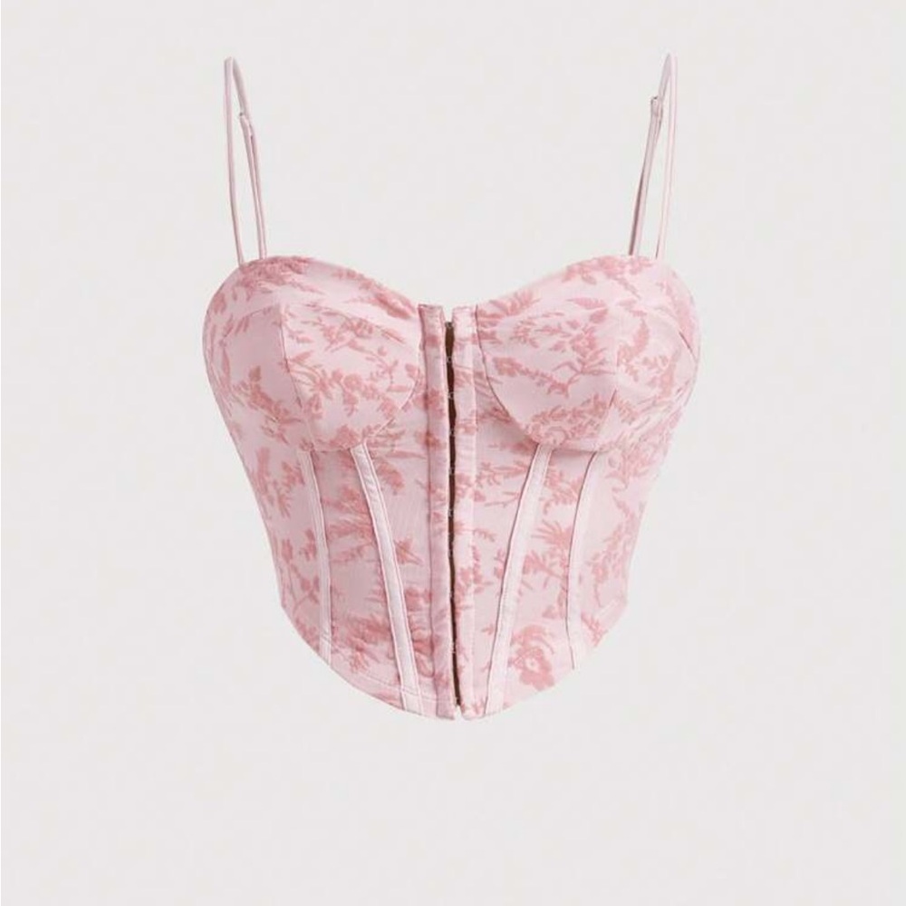 Corset style top